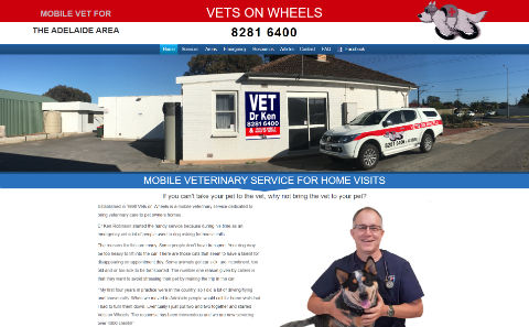 OPEN - SITE::In a new window... Vet on Wheels